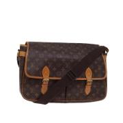 Pre-owned Canvas louis-vuitton-bags Louis Vuitton Vintage , Brown , Da...