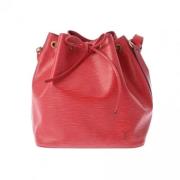 Pre-owned Leather louis-vuitton-bags Louis Vuitton Vintage , Red , Dam...