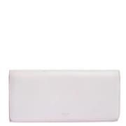 Pre-owned Leather wallets Celine Vintage , White , Dames