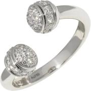 Pre-owned Metal rings Piaget Pre-owned , White , Dames