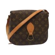 Pre-owned Canvas louis-vuitton-bags Louis Vuitton Vintage , Brown , Da...