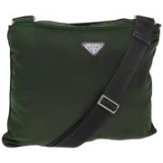 Pre-owned Nylon prada-bags Prada Vintage , Green , Dames