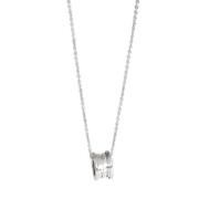 Pre-owned White Gold necklaces Bvlgari Vintage , White , Dames