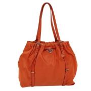 Pre-owned Nylon prada-bags Prada Vintage , Orange , Dames