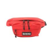 Pre-owned Fabric balenciaga-bags Balenciaga Vintage , Red , Unisex