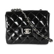 Pre-owned Leather chanel-bags Chanel Vintage , Black , Dames