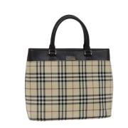 Pre-owned Canvas handbags Burberry Vintage , Multicolor , Dames