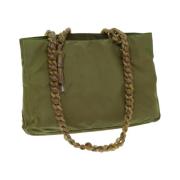 Pre-owned Nylon prada-bags Prada Vintage , Green , Dames