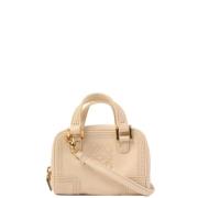 Pre-owned Fabric handbags Loewe Pre-owned , Beige , Dames