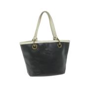 Pre-owned Canvas handbags Burberry Vintage , Black , Dames