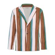 Geplooide blazer Issey Miyake , Multicolor , Heren