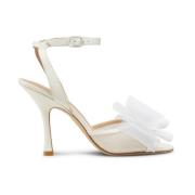 Blushing BOW 100 Sandal Stuart Weitzman , Beige , Dames