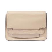 Stijlvolle Beige Schoudertas The Bridge , Beige , Dames