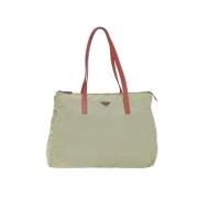 Pre-owned Nylon prada-bags Prada Vintage , Beige , Dames