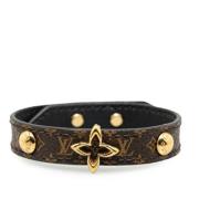 Pre-owned Leather bracelets Louis Vuitton Vintage , Brown , Dames