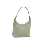 Pre-owned Suede gucci-bags Gucci Vintage , Beige , Dames