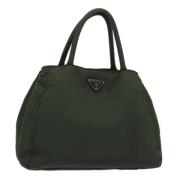 Pre-owned Nylon prada-bags Prada Vintage , Green , Dames