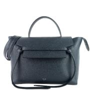 Pre-owned Leather celine-bags Celine Vintage , Blue , Dames