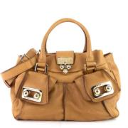 Pre-owned Leather celine-bags Celine Vintage , Brown , Dames