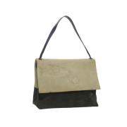 Pre-owned Suede celine-bags Celine Vintage , Beige , Dames