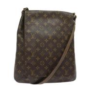 Pre-owned Canvas louis-vuitton-bags Louis Vuitton Vintage , Brown , Da...