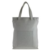 Pre-owned Leather shoulder-bags Loewe Pre-owned , White , Dames