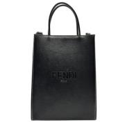 Pre-owned Leather fendi-bags Fendi Vintage , Black , Dames