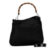 Pre-owned Leather gucci-bags Gucci Vintage , Black , Dames