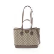 Pre-owned Plastic gucci-bags Gucci Vintage , Beige , Dames