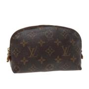 Pre-owned Canvas louis-vuitton-bags Louis Vuitton Vintage , Brown , Da...