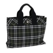 Pre-owned Nylon handbags Burberry Vintage , Black , Dames