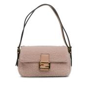 Pre-owned Fur shoulder-bags Fendi Vintage , Pink , Dames