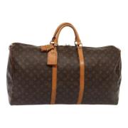 Pre-owned Canvas louis-vuitton-bags Louis Vuitton Vintage , Brown , Da...