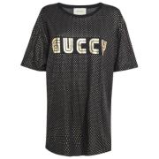 Pre-owned Fabric tops Gucci Vintage , Black , Dames