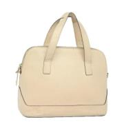 Pre-owned Leather celine-bags Celine Vintage , Beige , Dames