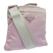 Pre-owned Nylon prada-bags Prada Vintage , Pink , Dames