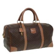 Pre-owned Leather handbags Celine Vintage , Brown , Dames