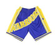 NBA Basketball Shorts Hardwood Classics Mitchell & Ness , Blue , Heren