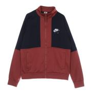 Polyester Tracksuit Jacket Cedar/obsidian/white Nike , Brown , Heren