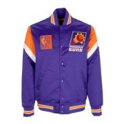 NBA Phoenix Suns Bomber Jacket Mitchell & Ness , Purple , Heren