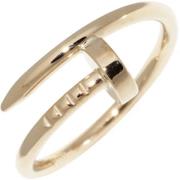 Pre-owned Metal rings Cartier Vintage , Yellow , Dames