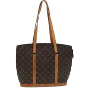 Pre-owned Canvas totes Louis Vuitton Vintage , Brown , Dames