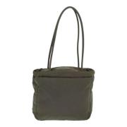 Pre-owned Canvas prada-bags Prada Vintage , Green , Dames