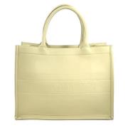 Pre-owned Leather dior-bags Dior Vintage , Beige , Dames