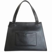 Pre-owned Leather celine-bags Celine Vintage , Black , Dames