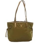 Pre-owned Nylon prada-bags Prada Vintage , Brown , Dames