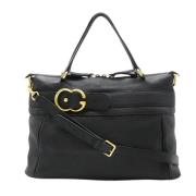 Pre-owned Leather gucci-bags Gucci Vintage , Black , Dames