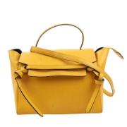 Pre-owned Leather celine-bags Celine Vintage , Yellow , Dames