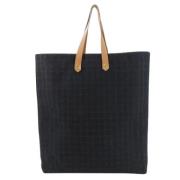 Pre-owned Canvas totes Hermès Vintage , Black , Dames