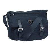 Pre-owned Nylon prada-bags Prada Vintage , Blue , Dames